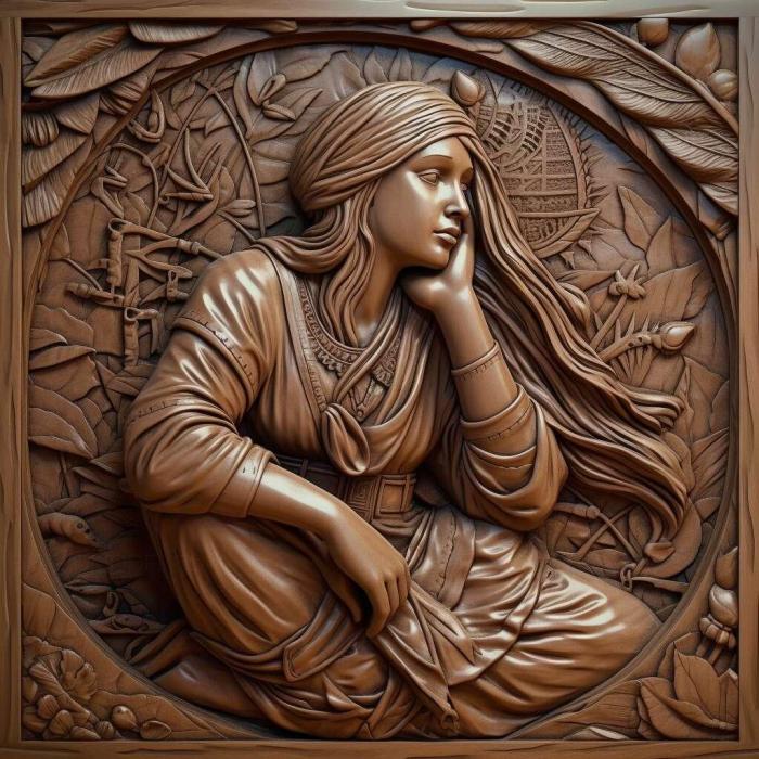 نموذج ثلاثي الأبعاد لآلة CNC 3D Art 